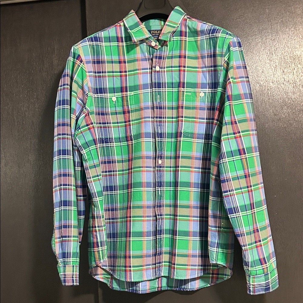 Polo by Ralph Lauren Men's Multicolor Plaid Shirt - Picture 1 of 3